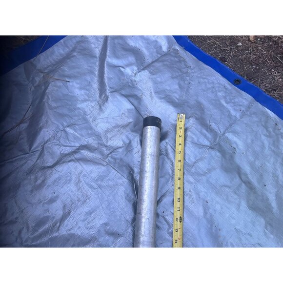 Metal Rod Case Strong and Lightweight Silver Made of Aluminum - Picture 6 of 6